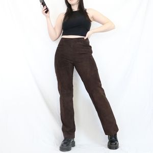 Danier Vintage Suede Pants